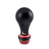 Hybrid Racing Shift Knob & Shift Boot Collar Combo Dust Black / Dust Red HYB-BUN-01-42