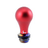 Hybrid Racing Shift Knob & Shift Boot Collar Combo Dust Red / Titanium HYB-BUN-01-57