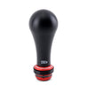 Hybrid Racing Shift Knob & Shift Boot Collar Combo Black Delrin 130R / Dust Red HYB-BUN-01-70