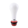 Hybrid Racing Shift Knob & Shift Boot Collar Combo White Delrin 130R / Dust Red HYB-BUN-01-74