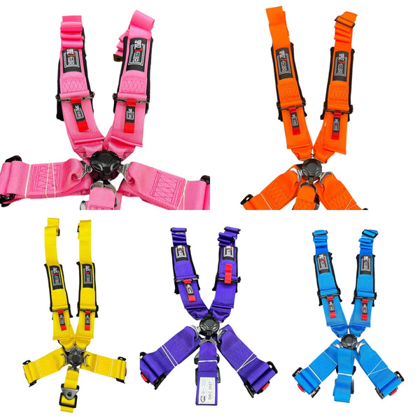 SPDZ1 SFI Seat Belt Harness 5 Point Cam Lock