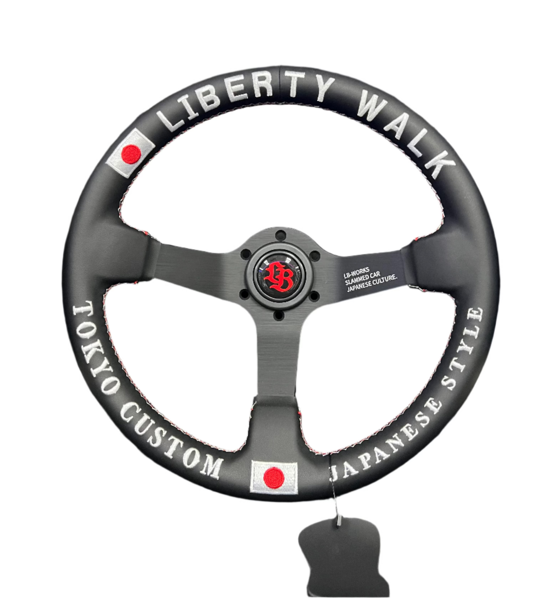 2nd Option Racing Liberty Walk Tokyo Custom Style 350mm Steering 2nd Option Racing Liberty Walk Tokyo Custom Style 350mm Steering
