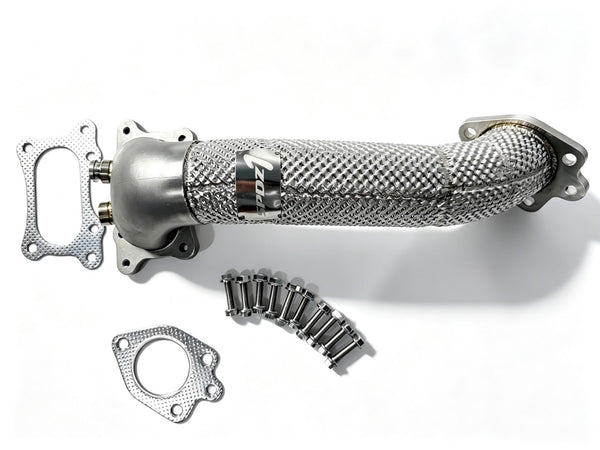 SPDZ1 2013-2017 Honda Accord (9th Gen) K24 Race High Flow Downpipe Pre order end of September