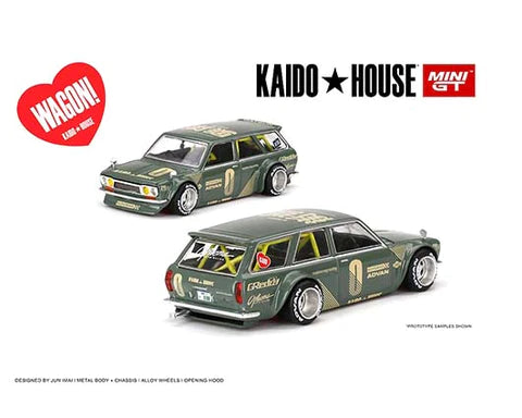 KAIDO GT Datsun 510 Wagon, OG green – KAIDO HOUSE LLC