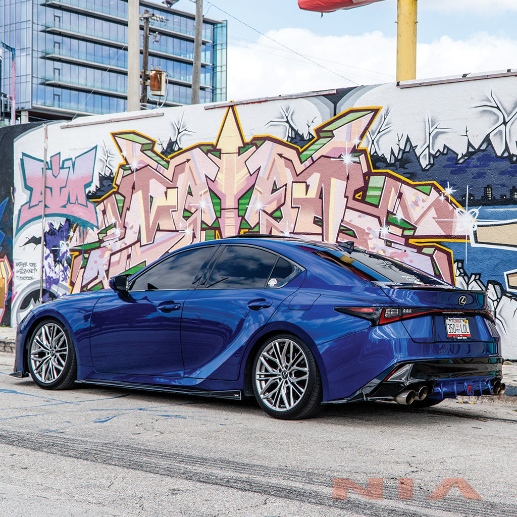 Lexus IS 500 (5pcs) Full NIA Splitter Lip Body Kit 2022-2024 ...