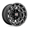 XD860 17X9 6X5.5 G-BLK MILL 00MM