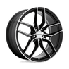 PE P5C 19X8 5X112 66 G-BLK MACH +40