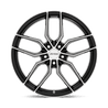 PE P5C 19X8 5X112 66 G-BLK MACH +40
