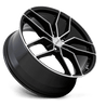 PE P5C 18X8 5X112 66 G-BLK MACH +40