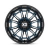 XD865 20X9 5X5.0 BLUE-MILL BLK-LP 18MM
