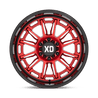 XD865 20X9 6X135 RED-MILL BLK-LP 00MM