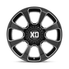XD854 20X10 5X5.0/5.5 G-BLK MILL -18MM