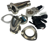 2.5" 3.0" Electric Exhaust Catback Downpipe Cutout E-Cut Out Valve System Kit Remote 63mm 76mm