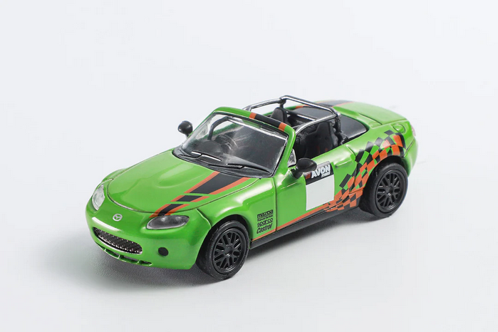 DiecastTeam 1:64 Mazda MX-5 RaceCar(NC) Green