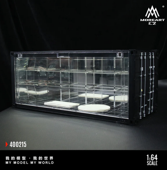 MoreArt 1:64 MIRROR PARKING SCENE OF A CONTAINER MO400215
