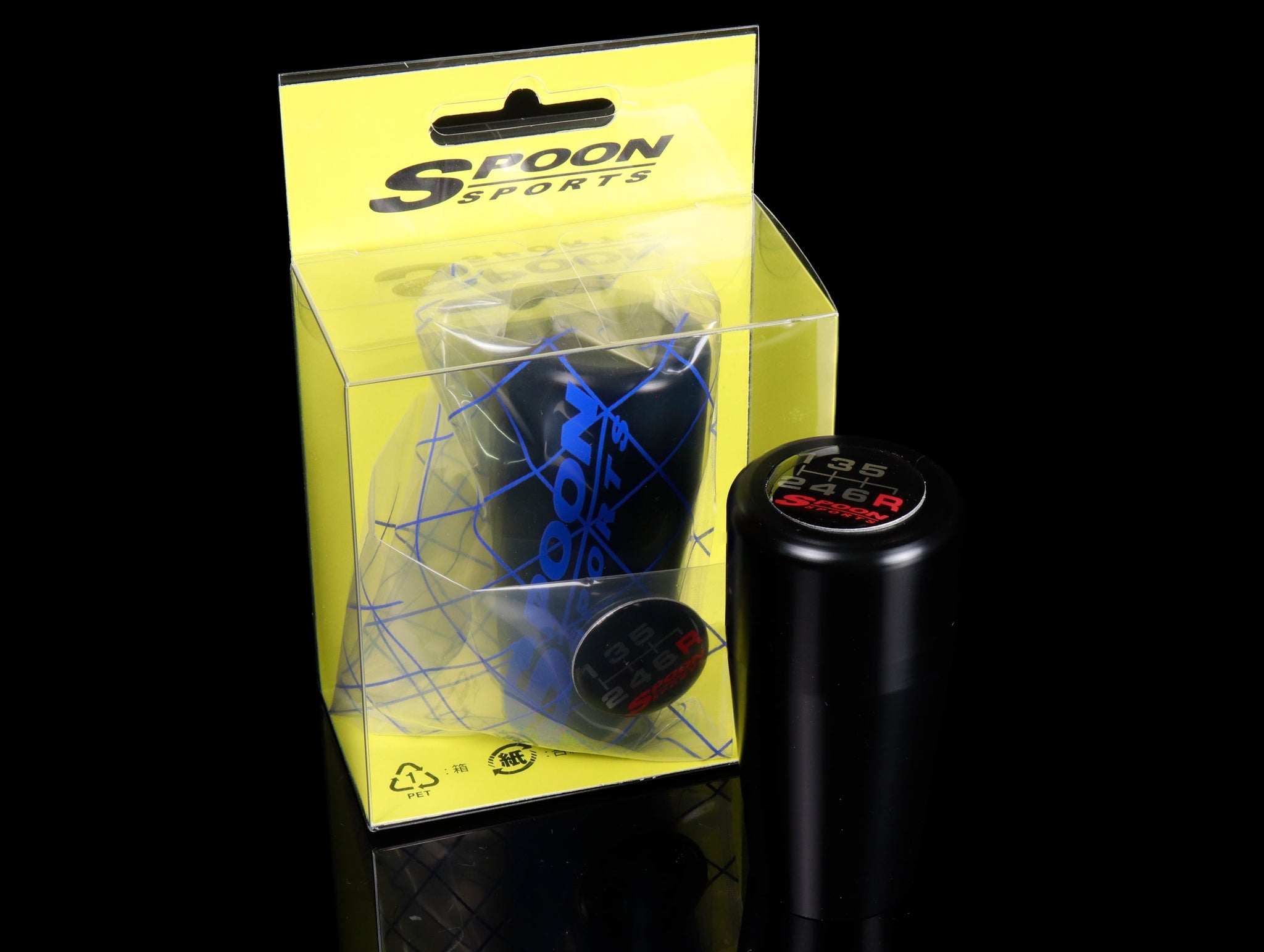 オレンジSpoon board Technological Spoon Sports Sports Shift Knob - 2017+ Civic Type R (FK8/FL5