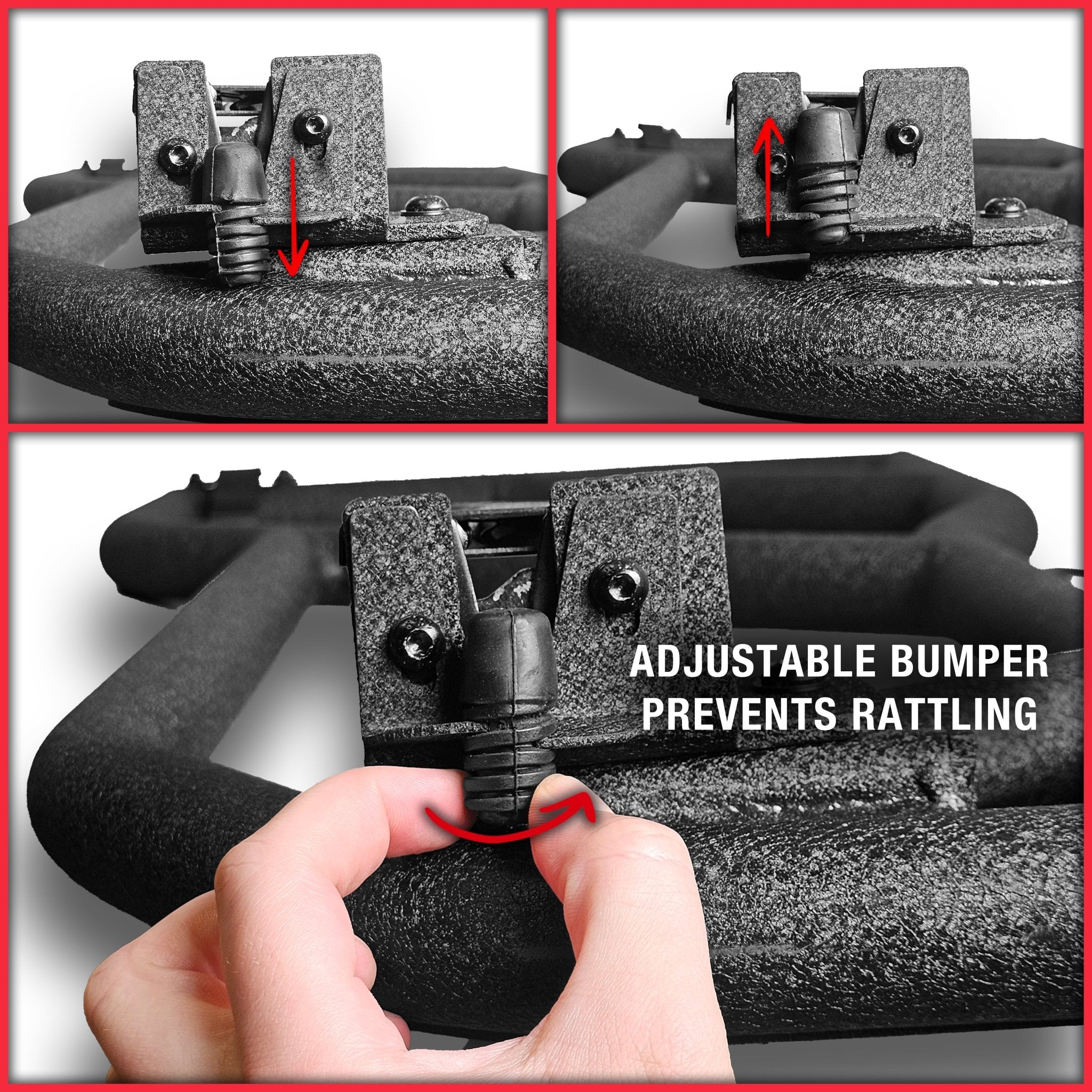 JKU Razor Aluminum Half Tube Doors (Jeep Wrangler) by EZ4X4