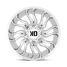 XD858 20X10 6X135 CHROME -18MM