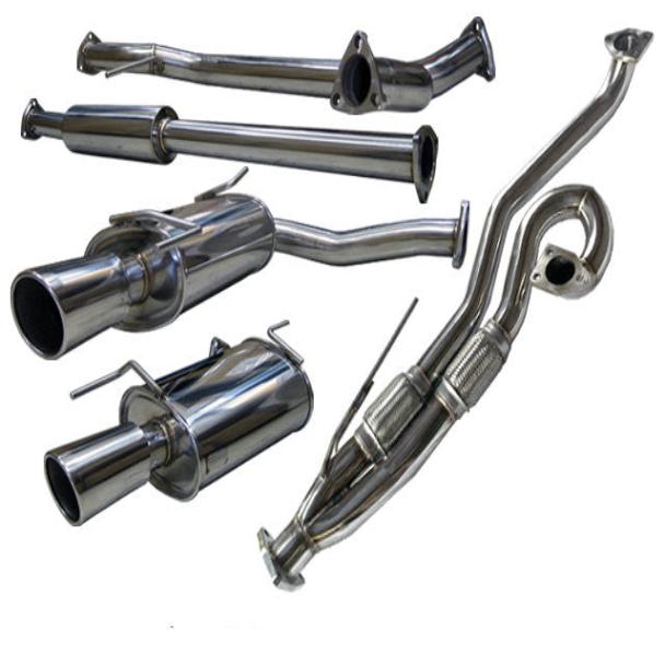 Tsudo Acura 04-08 TL Dual SP Catback + J-pipe Downpipe Exhaust