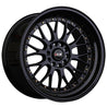XXR Wheels 521 Black Gold Rivets