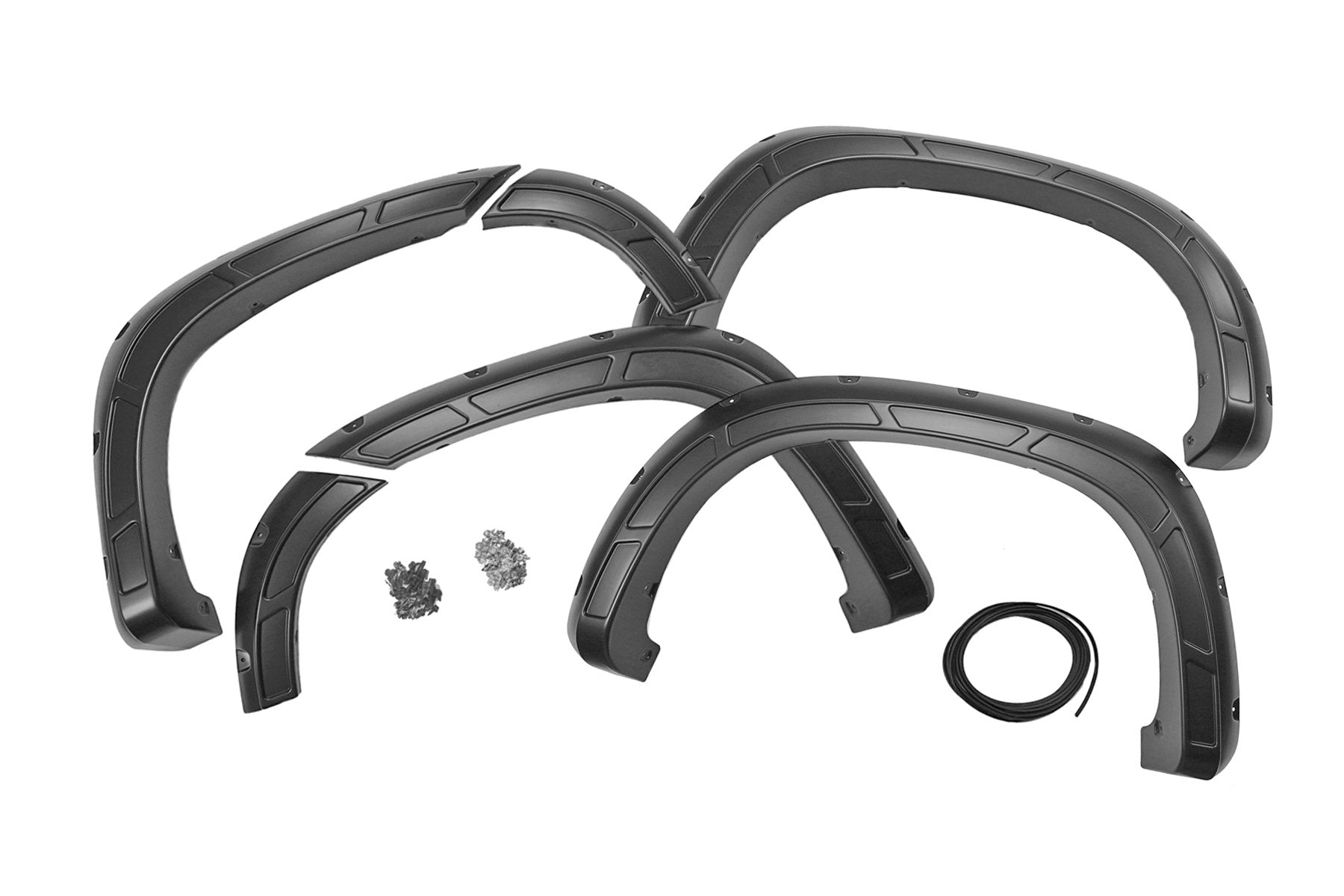 Fender Flares | Defender | GNO Slate Gray | Chevy Silverado 1500 2WD/4WD (2019-2025 & Classic)