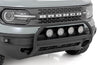 Nudge Bar | w/ Tow Hooks | 20 Inch Black Single Row LED | Ford Bronco Sport (21-24)