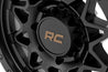 Rough Country 78 Series Wheel | Simulated Beadlock | Black | 18x9 | 8x170 | 0mm