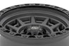 Rough Country 85 Series Wheel | Simulated Beadlock | Gunmetal Gray/Black | 17x9 | 6x5.5 |+25mm