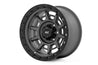 Rough Country 85 Series Wheel | Simulated Beadlock | Gunmetal Gray/Black | 17x9 | 6x5.5 |+25mm