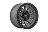 Rough Country 85 Series Wheel | One-Piece | Gunmetal Gray/Black | 15x8 | 5x4.5 | -19mm