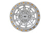 Rough Country 85 Series Wheel | Simulated Beadlock | Full Machine | 17x9 | 5x4.5 | -12mm