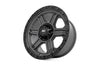 Rough Country 79 Series Wheel | One-Piece | Gunmetal Gray w/Black Ring | 17x8.5 | 6x5.5 | 0mm