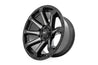Rough Country 81 Series Wheel | One-Piece | Semi Gloss Black w/machined spokes | 20x9 | 8x180 | 0mm