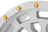 Rough Country 87 Series Wheel | Simulated Beadlock | Full Machine | 17x8.5 | 5x5 | +0mm