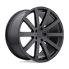 TW BROOKLANDS 17X8 5X112 +45 72.6 M-BLK