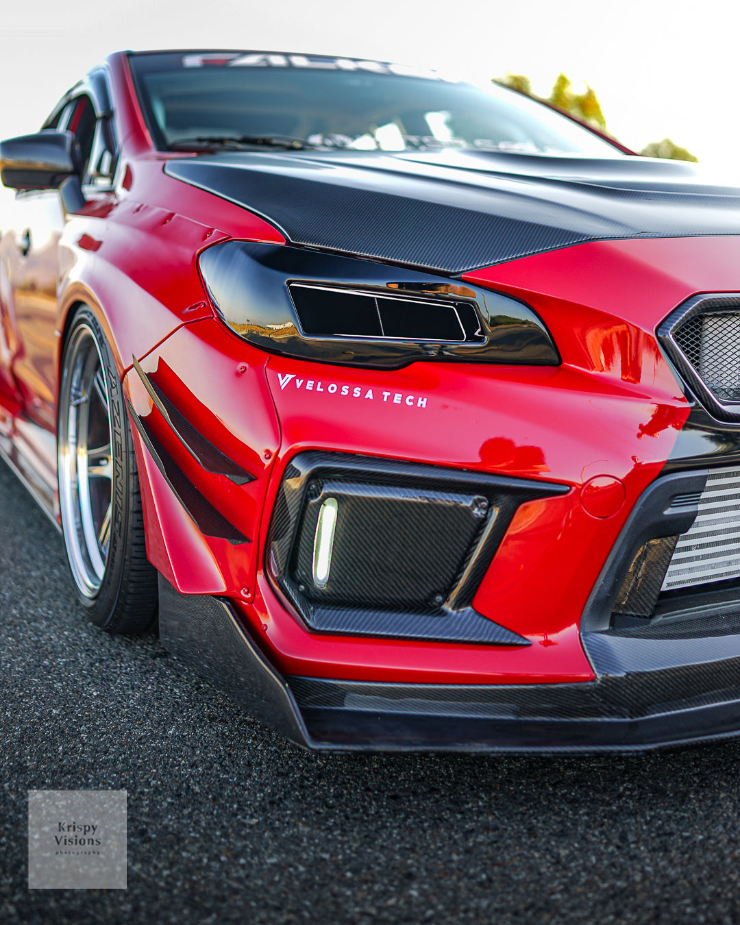 2015-2021 Subaru WRX/STI Headlight Ram Air Intake Snorkel