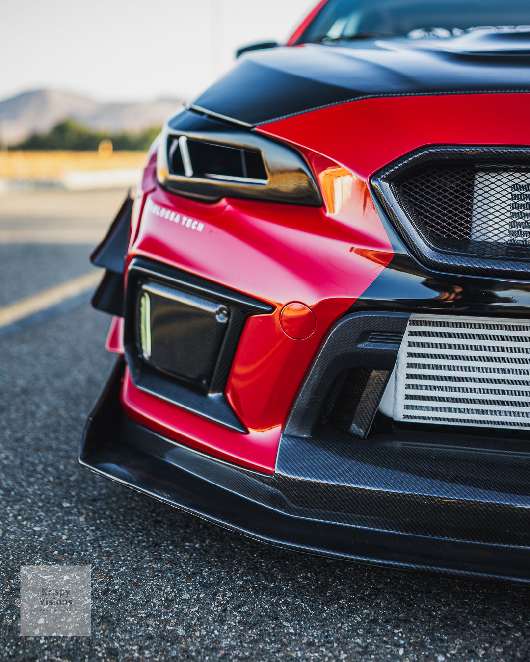 2015-2021 Subaru WRX/STI Headlight Ram Air Intake Snorkel