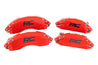 Caliper Covers | Front and Rear | Red | Toyota Tacoma 2WD/4WD Exc SR SR5 & Prerunner (2024-2025)