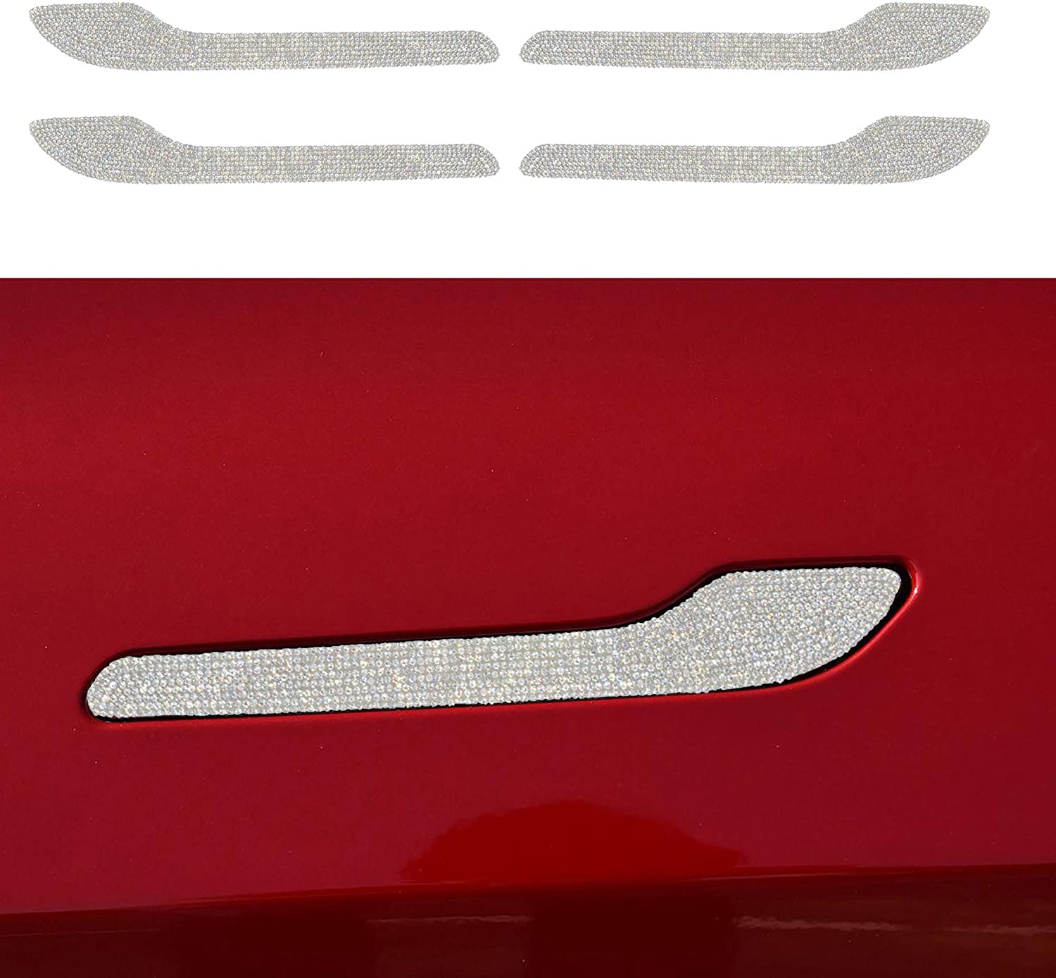 Crystal Door Handle Sticker for Model 3/Y 2017-2024 – Speedzone ...