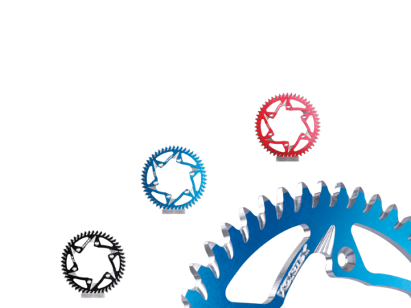 Vortex Racing Steel Rear Sprocket 520 39 Tooth- Black