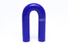 HPS High Temp 4-ply Reinforced 180 Degree U Bend Elbow Coupler Radiator Coolant Heater Hose Blue