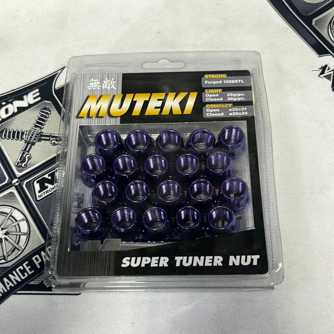 Muteki Super Tuner Open Lug Nut Set