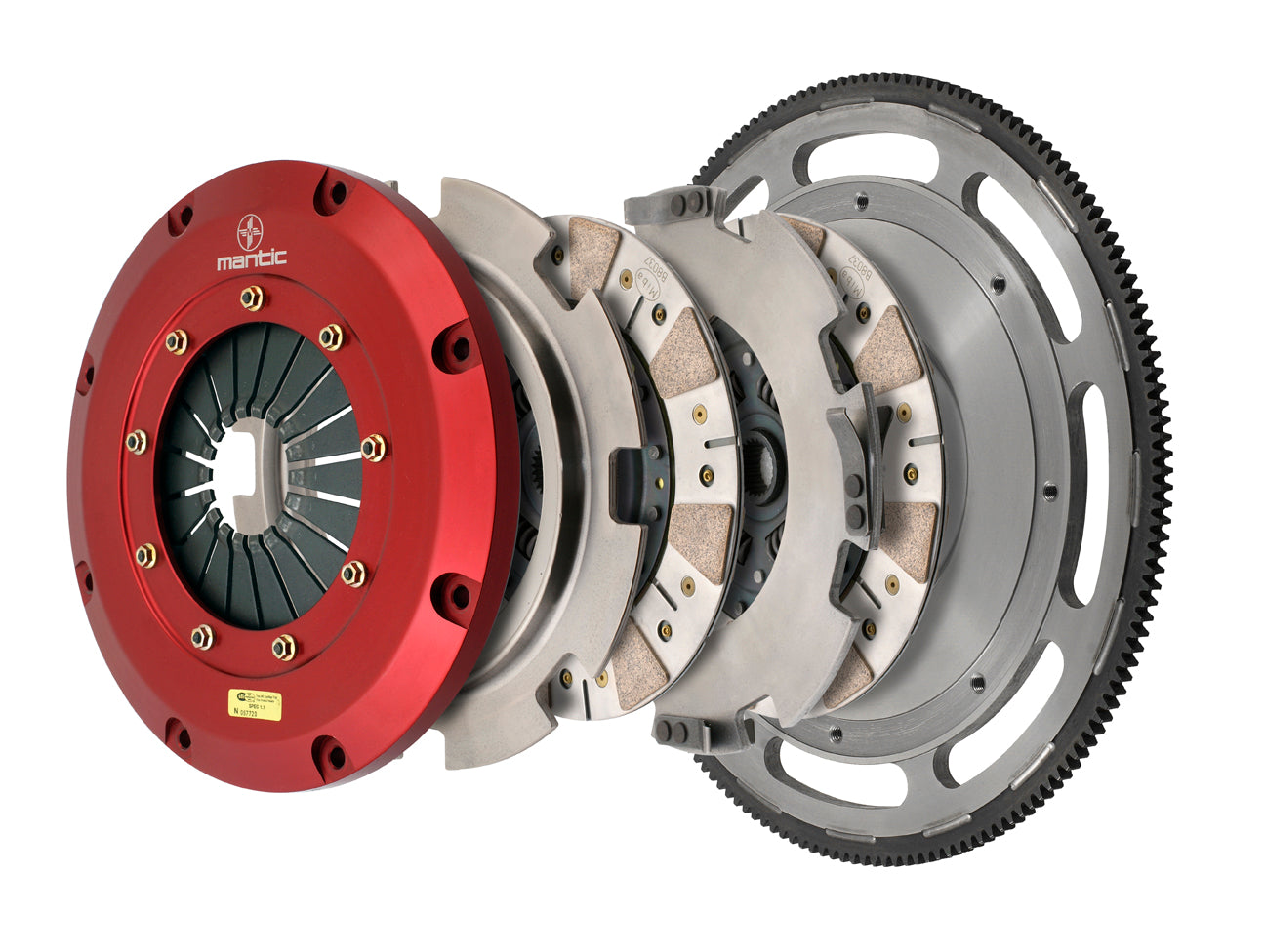 Twin Disc Clutch 2004-2010 Mustang GT 4.6L 6 Bolt 26 Spline