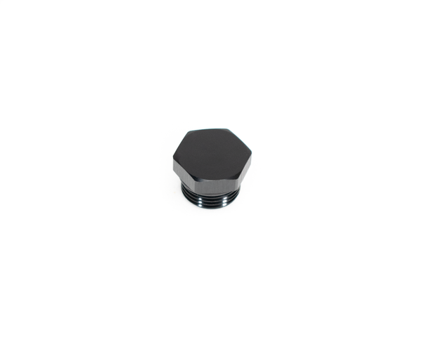 BTR ORB PORT PLUG - 10AN - HEX HEAD - BLACK - ORB-PGW-010