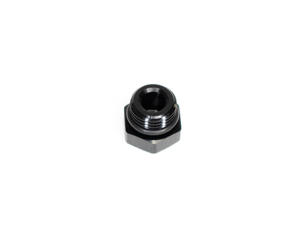 BTR ORB PORT PLUG - 6AN - HEX HEAD- BLACK - ORB-PGW-06