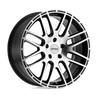 P6A 17X7.5 4X100 72.1 +40 G-BLK-MACH