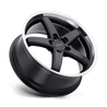 PE P1B 18X8 5X120 76 G-BLK MACH +35