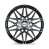 PE P3C 17X8 5X112 66 G-BLK MACH +40