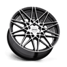 PE P3C 20X8.5 5X112 66 G-BLK MACH +40
