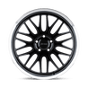 PE P4C 18X8 5X112 66 G-BLK MACH +40
